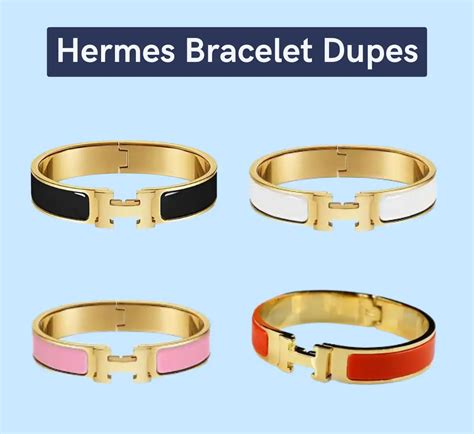 hermes enamel bracelet dupe|hermes h bracelet dupe amazon.